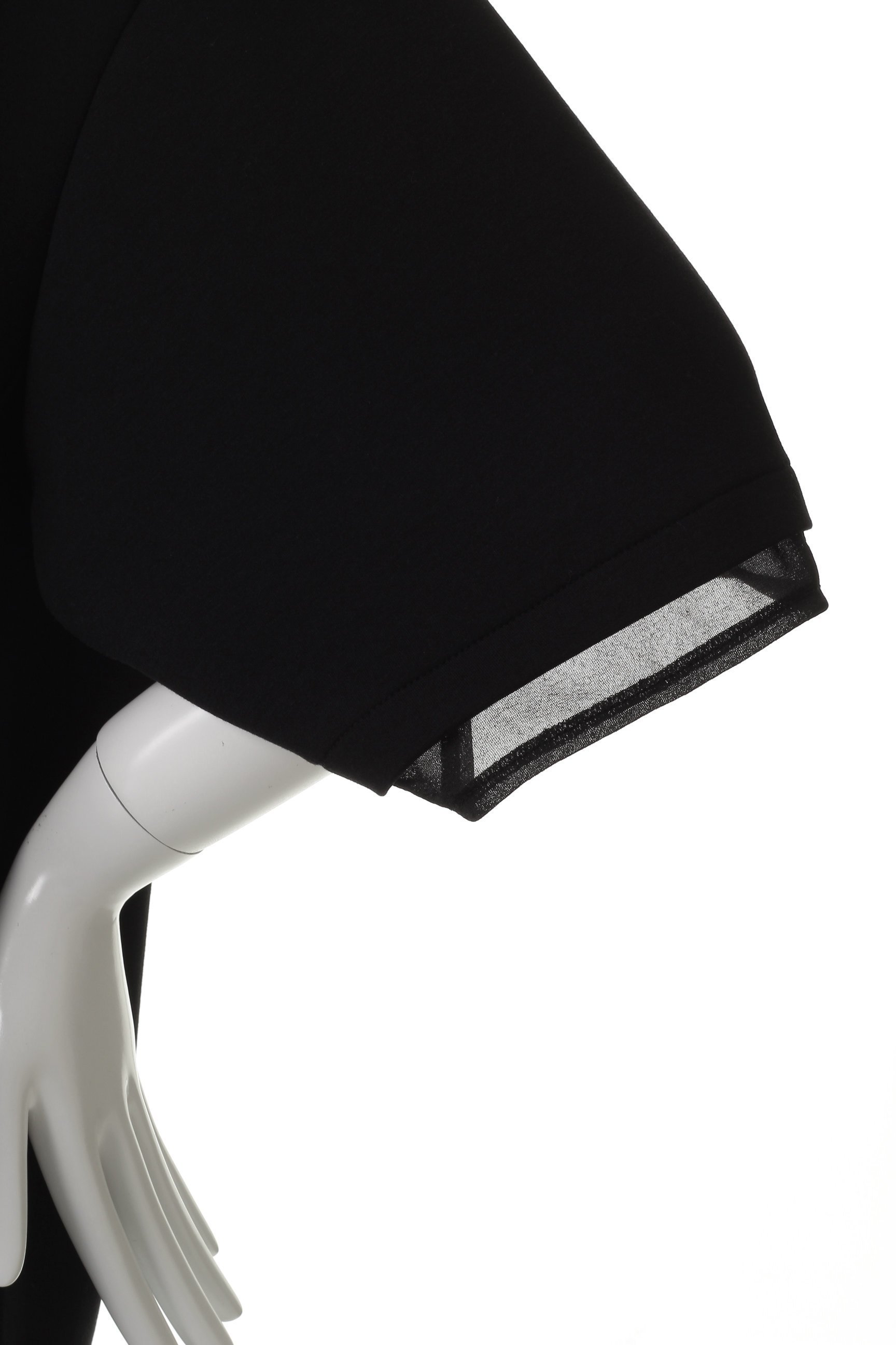 【マノフ/MANOF】のSHEER NECK CUT TOPS/カットソー 人気、トレンドファッション・服の通販 founy(ファニー) 　ファッション　Fashion　レディースファッション　Fashion for Women　トップス・カットソー　Cut & Sew Tops　シャツ・ブラウス・オフィスカジュアル　Elegant Blouses & Button-Ups　ロングTシャツ・Tシャツ　Longline T-Shirts & Tees　カットソー・ベーシックTシャツ　Cut-and-Sewn Tops / Stretch Tees & Basics　おすすめ　Recommended / Our Picks　カットソー　Cut and Sewn Top　シアー　Sheer, See-Through　ショート　Short, Short Length　スラックス　Slacks, Dress Pants　スリーブ　Sleeve, Long Sleeve / Short Sleeve　デニム　Denim, Jeans Material　ボックス　Boxy, Box Shape　other-6|ID: prp329100004551048 ipo3291000000036180765