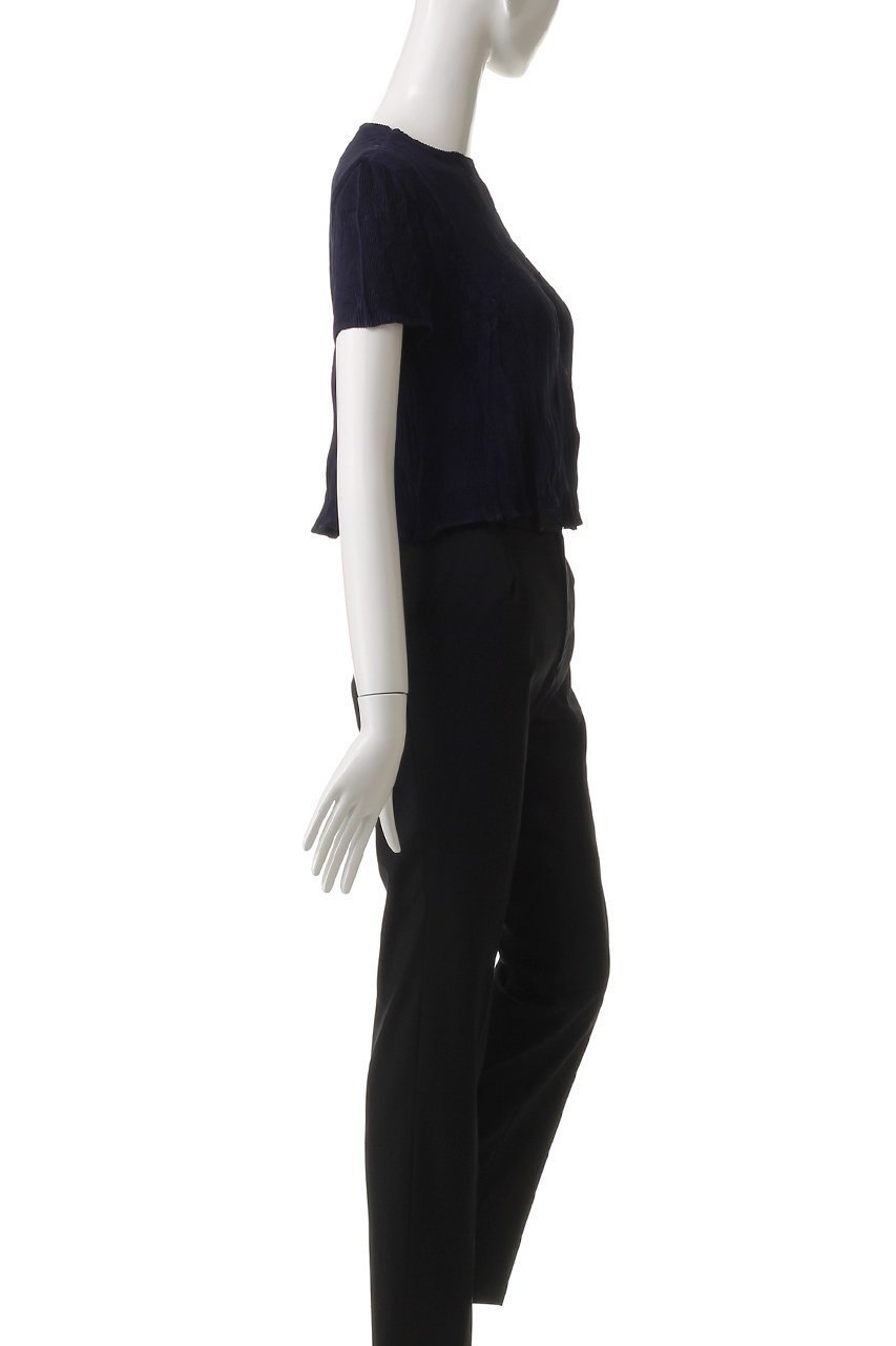 【エリオポール/heliopole】の【Gongdid Design】ウェイヴィクロップトップ 人気、トレンドファッション・服の通販 founy(ファニー) 　ファッション　Fashion　レディースファッション　Fashion for Women　トップス・カットソー　Cut & Sew Tops　シャツ・ブラウス・オフィスカジュアル　Elegant Blouses & Button-Ups　おすすめ　Recommended / Our Picks　インナー　Innerwear　クロップド　Cropped, Short Length　コンパクト　Compact, Small Size　ショート　Short, Short Length　スリーブ　Sleeve, Long Sleeve / Short Sleeve　フェミニン　Feminine, Girly　ワイド　Wide, Wide Fit　夏　Summer　other-3|ID: prp329100004551051 ipo3291000000032905749