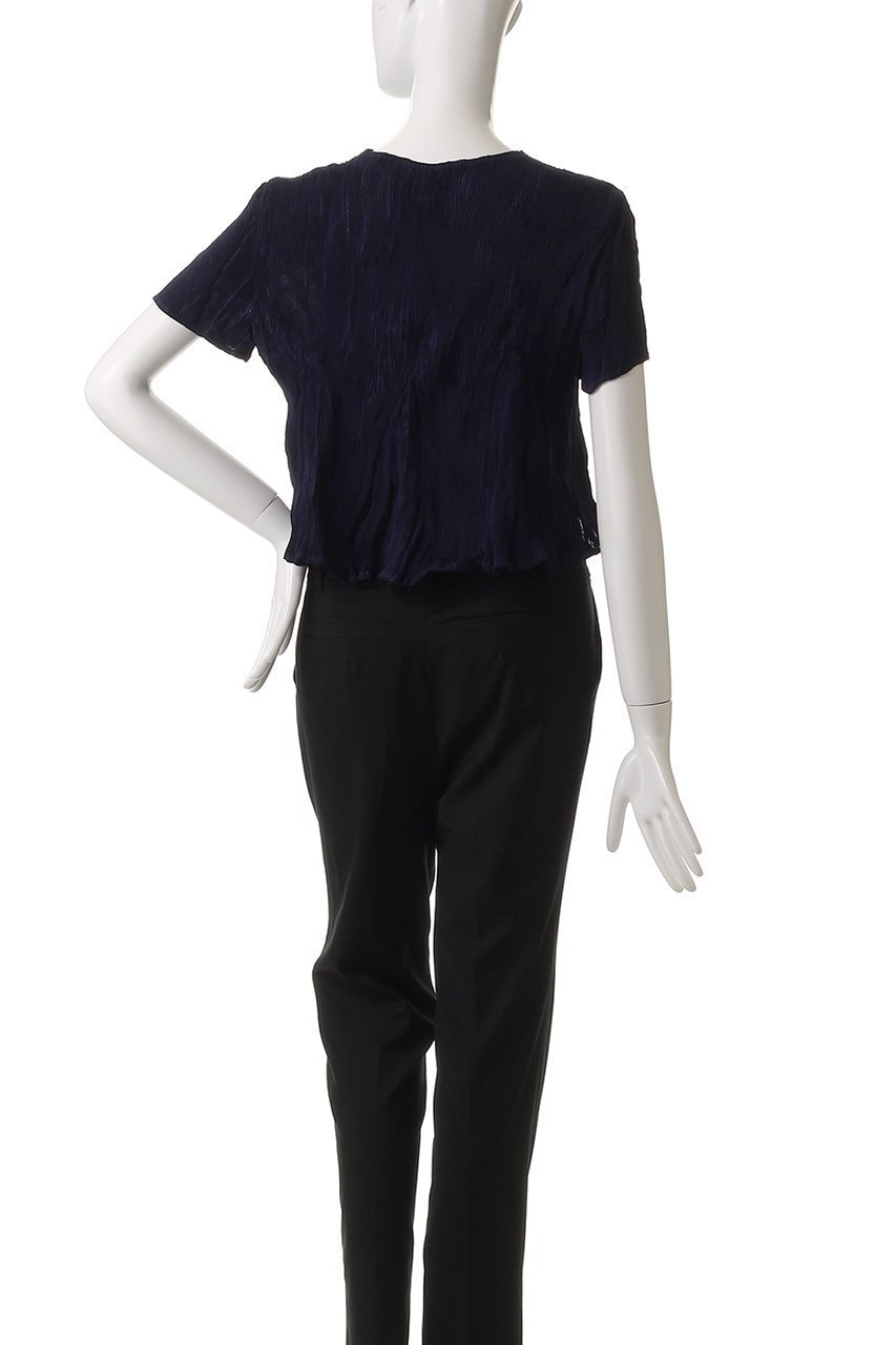 【エリオポール/heliopole】の【Gongdid Design】ウェイヴィクロップトップ 人気、トレンドファッション・服の通販 founy(ファニー) 　ファッション　Fashion　レディースファッション　Fashion for Women　トップス・カットソー　Cut & Sew Tops　シャツ・ブラウス・オフィスカジュアル　Elegant Blouses & Button-Ups　おすすめ　Recommended / Our Picks　インナー　Innerwear　クロップド　Cropped, Short Length　コンパクト　Compact, Small Size　ショート　Short, Short Length　スリーブ　Sleeve, Long Sleeve / Short Sleeve　フェミニン　Feminine, Girly　ワイド　Wide, Wide Fit　夏　Summer　other-4|ID: prp329100004551051 ipo3291000000032905752