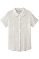 【エリオポール/heliopole】の【Gongdid Design】プリーテッドシャツ 人気、トレンドファッション・服の通販 founy(ファニー) ファッション Fashion レディースファッション WOMEN トップス・カットソー Tops/Tshirt シャツ/ブラウス Shirts/Blouses おすすめ Recommend ショート Short シンプル Simple ストライプ Stripe スリーブ Sleeve プリーツ Pleats 旅行 Travel |ID:prp329100004551052