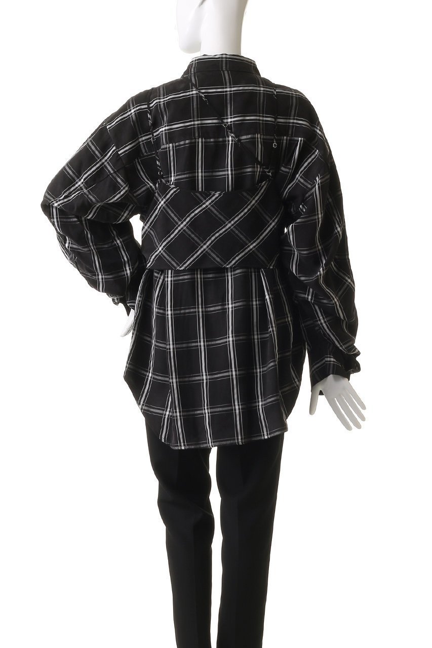 【プランク プロジェクト/PRANK PROJECT】のサテンシャツ&キャミ / Satin Shirt & Cami 人気、トレンドファッション・服の通販 founy(ファニー) 　ファッション　Fashion　レディースファッション　WOMEN　トップス・カットソー　Tops/Tshirt　キャミソール / ノースリーブ　No Sleeves　シャツ/ブラウス　Shirts/Blouses　ロング / Tシャツ　T-Shirts　カットソー　Cut and Sewn　キャミ　Cami　キャミソール　Camisole　キュプラ　Cupra　サテン　Satin　セットアップ　Set Up　タンク　Tank　チェック　Check　ドレープ　Drape　バイアス　Bias　フロント　Front　再入荷　Restock/Back In Stock/Re Arrival　夏　Summer　無地　Plain Color　other-4|ID: prp329100004551053 ipo3291000000032166416