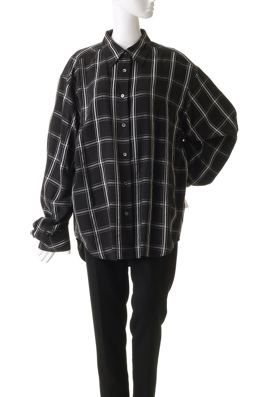 【プランク プロジェクト/PRANK PROJECT】のサテンシャツ&キャミ / Satin Shirt & Cami 人気、トレンドファッション・服の通販 founy(ファニー) 　ファッション　Fashion　レディースファッション　WOMEN　トップス・カットソー　Tops/Tshirt　キャミソール / ノースリーブ　No Sleeves　シャツ/ブラウス　Shirts/Blouses　ロング / Tシャツ　T-Shirts　カットソー　Cut and Sewn　キャミ　Cami　キャミソール　Camisole　キュプラ　Cupra　サテン　Satin　セットアップ　Set Up　タンク　Tank　チェック　Check　ドレープ　Drape　バイアス　Bias　フロント　Front　再入荷　Restock/Back In Stock/Re Arrival　夏　Summer　無地　Plain Color　other-6|ID: prp329100004551053 ipo3291000000032166418
