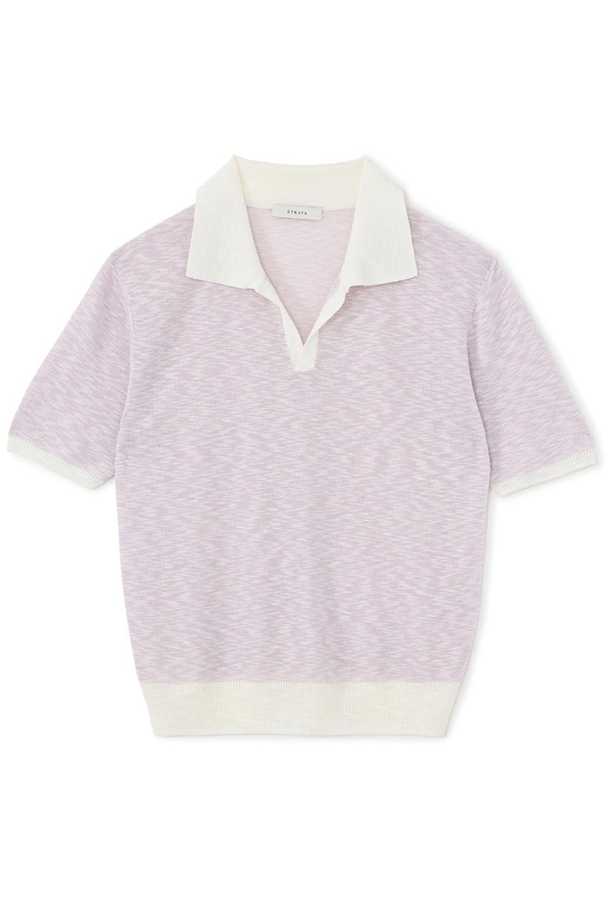 【エストラータ/STRATA】のスラブスキッパーニット インテリア・キッズ・メンズ・レディースファッション・服の通販 founy(ファニー) 　ファッション　Fashion　レディースファッション　WOMEN　トップス・カットソー　Tops/Tshirt　ニット　Knit Tops　プルオーバー　Pullover　おすすめ　Recommend　なめらか　Smooth　バランス　Balance　フレア　Flare　ボトム　Bottom　ワイド　Wide　NEW・新作・新着・新入荷　New Arrivals　春　Spring　ライトピンク|ID: prp329100004553129 ipo3291000000032181976