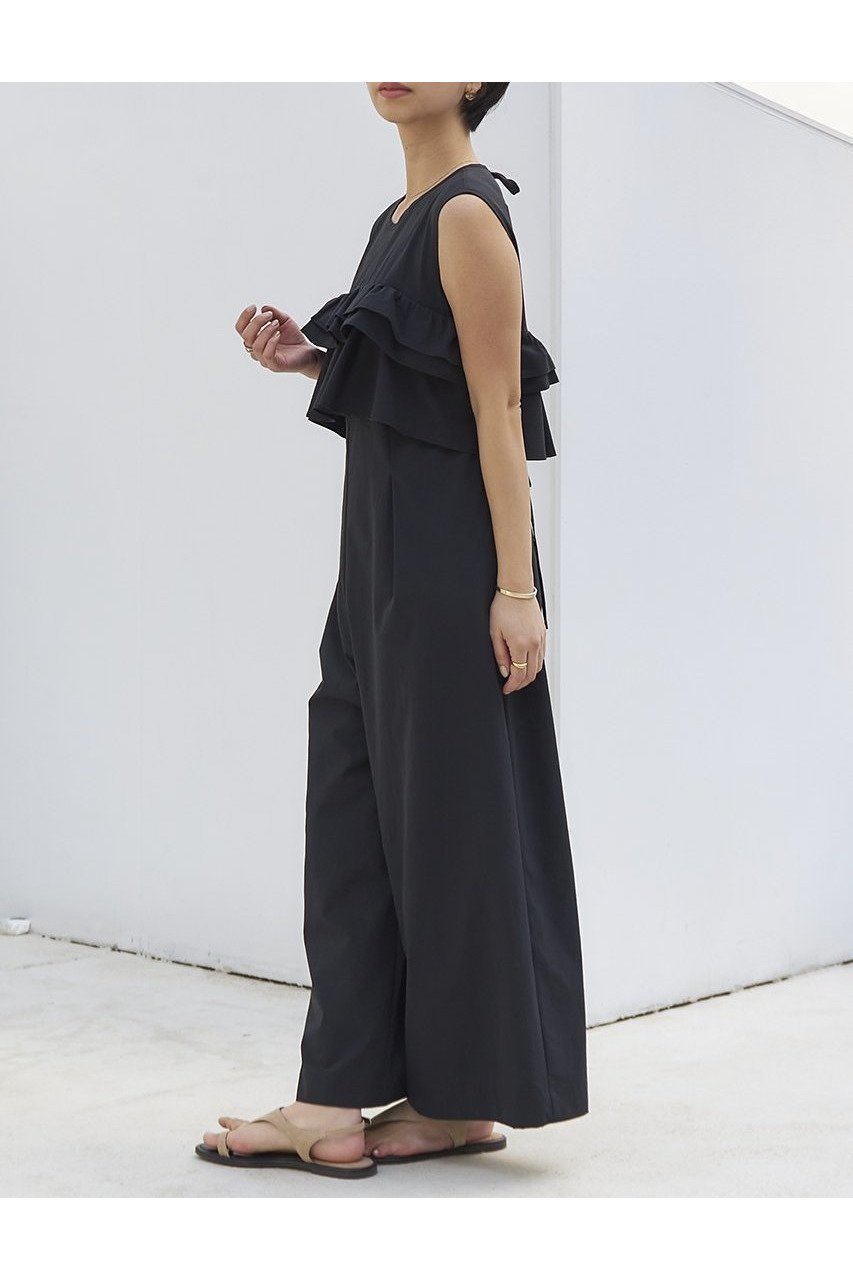 【エストラータ/STRATA】のラッフルデザインストレッチオールインワン 人気、トレンドファッション・服の通販 founy(ファニー) 　ファッション　Fashion　レディースファッション　WOMEN　パンツ　Pants　ストレッチ　Stretch　バランス　Balance　ポケット　Pocket　ラッフル　Raffle　リゾート　Resort　吸水　Water Absorption　夏　Summer　NEW・新作・新着・新入荷　New Arrivals　other-2|ID: prp329100004553130 ipo3291000000032181986