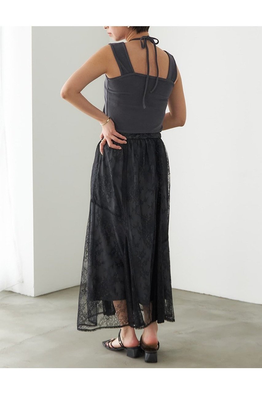 【エストラータ/STRATA】の2WAYパイルスクエアタンク 人気、トレンドファッション・服の通販 founy(ファニー) 　ファッション　Fashion　レディースファッション　WOMEN　トップス・カットソー　Tops/Tshirt　キャミソール / ノースリーブ　No Sleeves　シャツ/ブラウス　Shirts/Blouses　ロング / Tシャツ　T-Shirts　カットソー　Cut and Sewn　インナー　Inner　キャミソール　Camisole　コンパクト　Compact　ジャケット　Jacket　スクエア　Square　タンク　Tank　フロント　Front　ベーシック　Basic　リボン　Ribbon　NEW・新作・新着・新入荷　New Arrivals　other-6|ID: prp329100004553131 ipo3291000000032181998