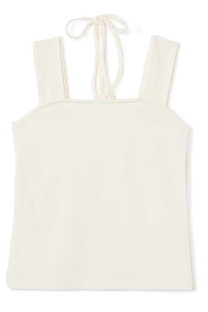 【エストラータ/STRATA】の2WAYパイルスクエアタンク インテリア・キッズ・メンズ・レディースファッション・服の通販 founy(ファニー) https://founy.com/ ファッション Fashion レディースファッション Fashion for Women トップス・カットソー Cut & Sew Tops キャミソール&ノースリーブ Camisoles & Sleeveless Tops シャツ・ブラウス・オフィスカジュアル Elegant Blouses & Button-Ups ロングTシャツ・Tシャツ Longline T-Shirts & Tees カットソー・ベーシックTシャツ Cut-and-Sewn Tops / Stretch Tees & Basics インナー Innerwear キャミソール Camisole, Spaghetti Strap Top コンパクト Compact, Small Size ジャケット Jacket, Outerwear スクエア Square, Square Shape タンク Tank Top, Sleeveless Top フロント Front, Front Design ベーシック Basic, Essential リボン Ribbon, Bow |ID: prp329100004553131 ipo3291000000032807392