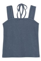 【エストラータ/STRATA】の2WAYパイルスクエアタンク 人気、トレンドファッション・服の通販 founy(ファニー) ファッション Fashion レディースファッション Fashion for Women トップス・カットソー Cut & Sew Tops キャミソール&ノースリーブ Camisoles & Sleeveless Tops シャツ・ブラウス・オフィスカジュアル Elegant Blouses & Button-Ups ロングTシャツ・Tシャツ Longline T-Shirts & Tees カットソー・ベーシックTシャツ Cut-and-Sewn Tops / Stretch Tees & Basics インナー Innerwear キャミソール Camisole, Spaghetti Strap Top コンパクト Compact, Small Size ジャケット Jacket, Outerwear スクエア Square, Square Shape タンク Tank Top, Sleeveless Top フロント Front, Front Design ベーシック Basic, Essential リボン Ribbon, Bow thumbnail ブルー|ID: prp329100004553131 ipo3291000000032807394