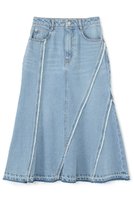 【エストラータ/STRATA】のフリンジマーメイドデニムスカート 人気、トレンドファッション・服の通販 founy(ファニー) ファッション Fashion レディースファッション WOMEN スカート Skirt デニムスカート Denim Skirts ロングスカート Long Skirt アシンメトリー Asymmetry インディゴ Indigo シンプル Simple デニム Denim トレンド Trend フリンジ Fringe マーメイド Mermaid ランダム Random リメイク Remake ロング Long 夏 Summer NEW・新作・新着・新入荷 New Arrivals |ID:prp329100004553132