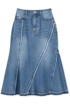 【エストラータ/STRATA】のフリンジマーメイドデニムスカート 人気、トレンドファッション・服の通販 founy(ファニー) ファッション Fashion レディースファッション WOMEN スカート Skirt デニムスカート Denim Skirts ロングスカート Long Skirt アシンメトリー Asymmetry インディゴ Indigo シンプル Simple デニム Denim トレンド Trend フリンジ Fringe マーメイド Mermaid ランダム Random リメイク Remake ロング Long 夏 Summer NEW・新作・新着・新入荷 New Arrivals thumbnail インディゴ|ID: prp329100004553132 ipo3291000000032182003