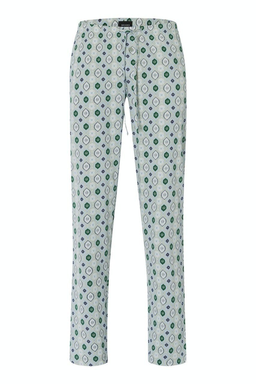 【ハンロ/HANRO / MEN】の【MEN】ロングパンツ インテリア・キッズ・メンズ・レディースファッション・服の通販 founy(ファニー) 　ファッション　Fashion　メンズファッション　Men's Style Online　ボトムス　Bottoms/Men　シンプル　Simple　パジャマ　Pajamas　プリント　Print　リラックス　Relax　ロング　Long　ワーク　Work　無地　Plain Color　グリーン|ID: prp329100004553133 ipo3291000000032182012