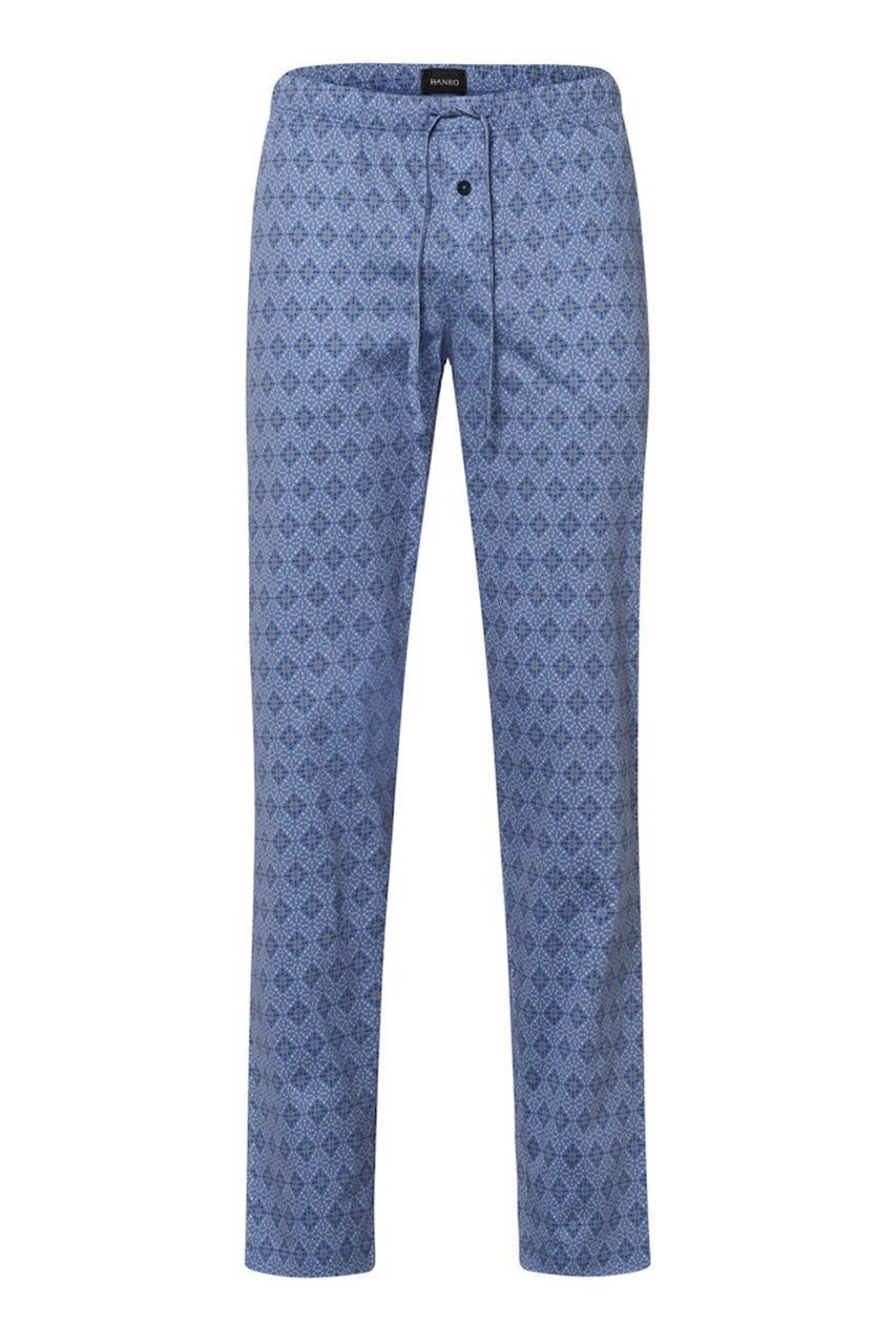 【ハンロ/HANRO / MEN】の【MEN】ロングパンツ インテリア・キッズ・メンズ・レディースファッション・服の通販 founy(ファニー) 　ファッション　Fashion　メンズファッション　Fashion for Men　トップス・カットソー　Cut & Sew Tops　シンプル　Simple, Minimal　パジャマ　Pajamas, Sleepwear　プリント　Print, Printed Pattern　リラックス　Relax, Relaxed Fit　ロング　Long, Long-Length　ワーク　Workwear, Utility Style　無地　Plain, Solid Color　ブルー|ID: prp329100004553133 ipo3291000000034980904