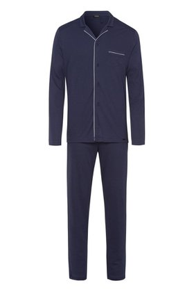 【ハンロ/HANRO / MEN】の【MEN】メンズパジャマ 人気、トレンドファッション・服の通販 founy(ファニー) ファッション Fashion メンズファッション Fashion for Men トップス・カットソー Cut & Sew Tops お家時間・ステイホーム Stay Home / At Home シンプル Simple, Minimal パジャマ Pajamas, Sleepwear メンズ Men's, Menswear リラックス Relax, Relaxed Fit ロング Long, Long-Length エレガント 上品 Elegant 定番 Standard, Basic Item 長袖 Long Sleeve, Full Sleeve |ID:prp329100004553134