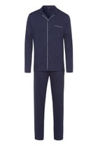 【ハンロ/HANRO / MEN】の【MEN】メンズパジャマ 人気、トレンドファッション・服の通販 founy(ファニー) ファッション Fashion メンズファッション Fashion for Men トップス・カットソー Cut & Sew Tops お家時間・ステイホーム Stay Home / At Home シンプル Simple, Minimal パジャマ Pajamas, Sleepwear メンズ Men's, Menswear リラックス Relax, Relaxed Fit ロング Long, Long-Length エレガント 上品 Elegant 定番 Standard, Basic Item 長袖 Long Sleeve, Full Sleeve thumbnail ブラック|ID: prp329100004553134 ipo3291000000034980928