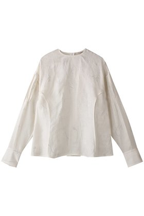 【ブラミンク/BLAMINK】 リネンシルクフラワージャガードブラウス人気、トレンドファッション・服の通販 founy(ファニー) ファッション Fashion レディースファッション WOMEN トップス・カットソー Tops/Tshirt シャツ/ブラウス Shirts/Blouses シルバー Silver ジャカード Jacquard スリーブ Sleeve フラワー Flower ボックス Box ボトム Bottom モダン Modern モチーフ Motif ロング Long NEW・新作・新着・新入荷 New Arrivals |ID:prp329100004553144