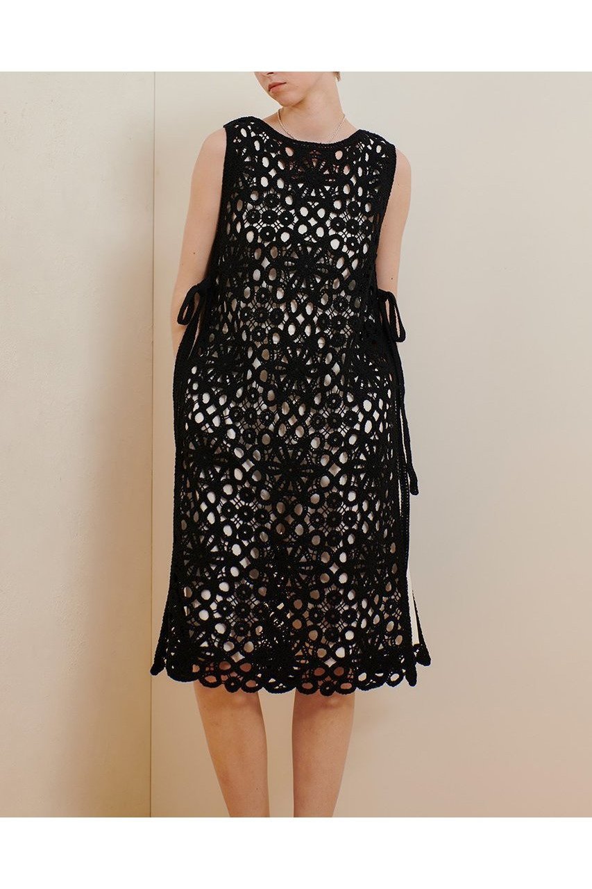 【アルアバイル/allureville】のマクラメ刺繍ワンピース 人気、トレンドファッション・服の通販 founy(ファニー) 　ファッション　Fashion　レディースファッション　Fashion for Women　ワンピース　Dresses　チュニック　Tunic Tops & Dresses　インナー　Innerwear　スリット　Slit, Slit Detail　チュニック　Tunic, Long Top　再入荷　Restock / Back in Stock　夏　Summer　other-7|ID: prp329100004553151 ipo3291000000032707293