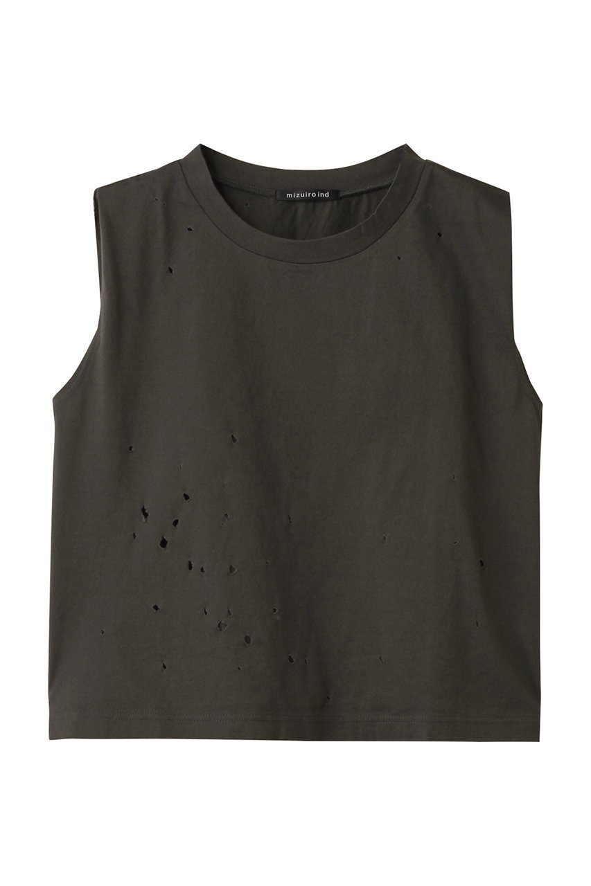 【ミズイロ インド/mizuiro ind】のpunching N/S PO プルオーバー インテリア・キッズ・メンズ・レディースファッション・服の通販 founy(ファニー) 　ファッション　Fashion　レディースファッション　Fashion for Women　トップス・カットソー　Cut & Sew Tops　キャミソール&ノースリーブ　Camisoles & Sleeveless Tops　シャツ・ブラウス・オフィスカジュアル　Elegant Blouses & Button-Ups　ロングTシャツ・Tシャツ　Longline T-Shirts & Tees　カジュアルプルオーバー・ニットトップス　Pullovers & Knit Tops / Casual Pullovers　カットソー・ベーシックTシャツ　Cut-and-Sewn Tops / Stretch Tees & Basics　インナー　Innerwear　キャミソール　Camisole, Spaghetti Strap Top　シンプル　Simple, Minimal　ジャケット　Jacket, Outerwear　タンク　Tank Top, Sleeveless Top　ベーシック　Basic, Essential　c.gray|ID: prp329100004553157 ipo3291000000032807172