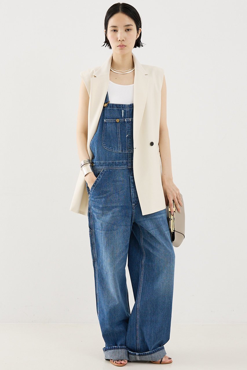 【ザ ストア バイ シー/THE STORE by C】の【Lee別注】オーバーオール 人気、トレンドファッション・服の通販 founy(ファニー) 　ファッション　Fashion　レディースファッション　Fashion for Women　パンツ　Pants & Trousers　インディゴ　Indigo Denim　デニム　Denim, Jeans Material　別注　Limited Edition, Custom Order　定番　Standard, Basic Item　other-4|ID: prp329100004553168 ipo3291000000032806308