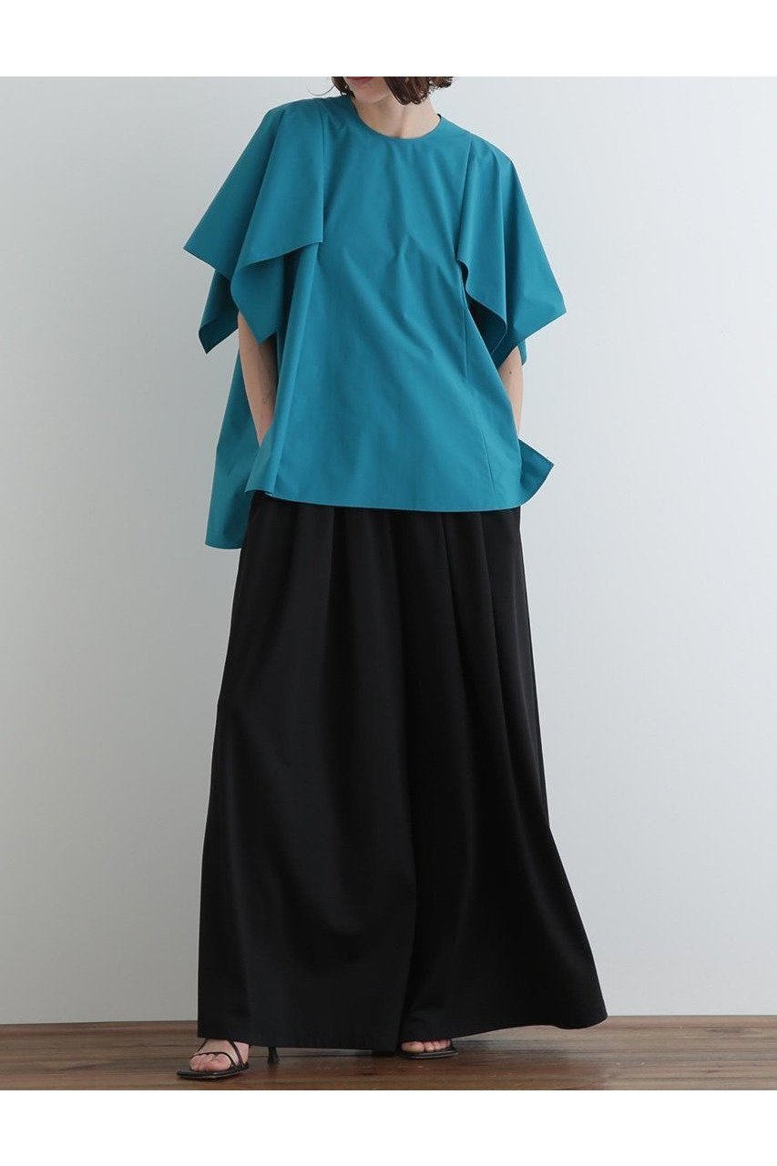 【ル フィル/LE PHIL】のSOLOTEXブロードブラウス 人気、トレンドファッション・服の通販 founy(ファニー) 　ファッション　Fashion　レディースファッション　WOMEN　トップス・カットソー　Tops/Tshirt　シャツ/ブラウス　Shirts/Blouses　おすすめ　Recommend　クッション　Cushion　ショート　Short　スタンダード　Standard　ストレッチ　Stretch　スリーブ　Sleeve　ハンカチ　Handkerchief　パターン　Pattern　ブロード　Broad　NEW・新作・新着・新入荷　New Arrivals　other-2|ID: prp329100004553173 ipo3291000000032182311