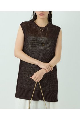 【カオス/Chaos】 リナリアニットベスト人気、トレンドファッション・服の通販 founy(ファニー) ファッション Fashion レディースファッション WOMEN トップス・カットソー Tops/Tshirt ニット Knit Tops ベスト/ジレ Gilets/Vests プルオーバー Pullover スリット Slit ベスト Vest リネン Linen 吸水 Water Absorption NEW・新作・新着・新入荷 New Arrivals |ID:prp329100004553650