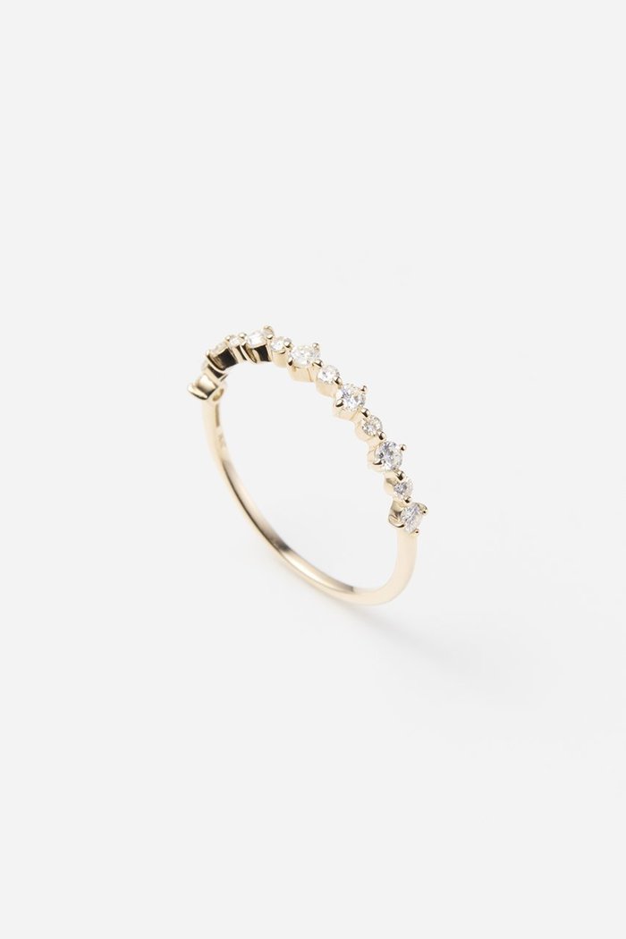 【オールニーク/ALLNIQUE】のLayered Prong ダイヤモンド リング インテリア・キッズ・メンズ・レディースファッション・服の通販 founy(ファニー) https://founy.com/ ファッション Fashion レディースファッション Fashion for Women ジュエリー Jewelry ダイヤモンド Diamond, Brilliant Cut |ID: prp329100004555496 ipo3291000000036231650