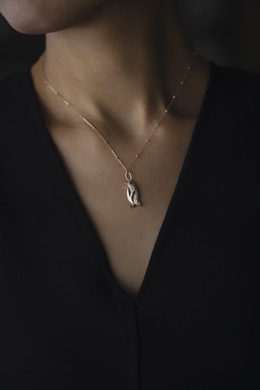 【オールニーク/ALLNIQUE】の【Playful Moko Kobayashi】 Penguin ダイヤモンド チャーム 人気、トレンドファッション・服の通販 founy(ファニー) 　ファッション　Fashion　レディースファッション　Fashion for Women　ジュエリー　Jewelry　コレクション　Collection, Seasonal Line　ダイヤモンド　Diamond, Brilliant Cut　チャーム　Charm, Pendant　フォルム　Silhouette, Form　人気　Popular, Best Seller　other-2|ID: prp329100004555509 ipo3291000000035955082