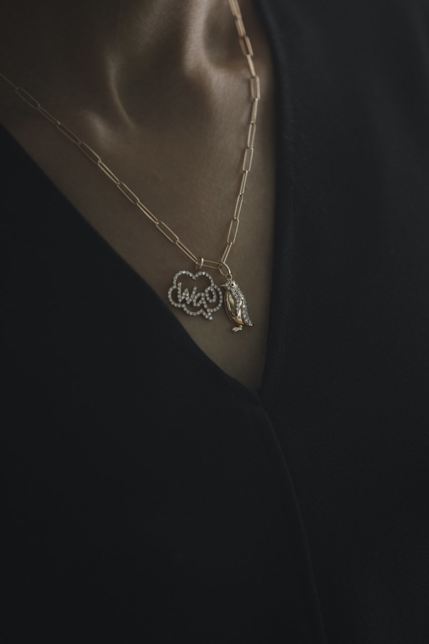 【オールニーク/ALLNIQUE】の【Playful Moko Kobayashi】 Penguin ダイヤモンド チャーム 人気、トレンドファッション・服の通販 founy(ファニー) 　ファッション　Fashion　レディースファッション　Fashion for Women　ジュエリー　Jewelry　コレクション　Collection, Seasonal Line　ダイヤモンド　Diamond, Brilliant Cut　チャーム　Charm, Pendant　フォルム　Silhouette, Form　人気　Popular, Best Seller　other-4|ID: prp329100004555509 ipo3291000000035955084