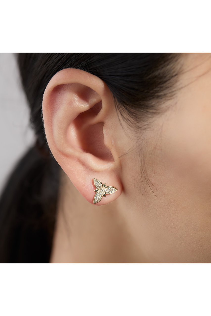 【オールニーク/ALLNIQUE】の【Playful Moko Kobayashi】 Sumire no tane ダイヤモンド ピアス(片耳用) 人気、トレンドファッション・服の通販 founy(ファニー) 　ファッション　Fashion　レディースファッション　Fashion for Women　ジュエリー　Jewelry　ファッションリング　Fashion Rings　イヤリング・フープ・ドロップタイプ　Hoop, Drop & Clip Earrings　イヤリング　Earrings　コレクション　Collection, Seasonal Line　ダイヤモンド　Diamond, Brilliant Cut　フォルム　Silhouette, Form　人気　Popular, Best Seller　片耳　One-Ear, Single Earring　other-2|ID: prp329100004555511 ipo3291000000036103154