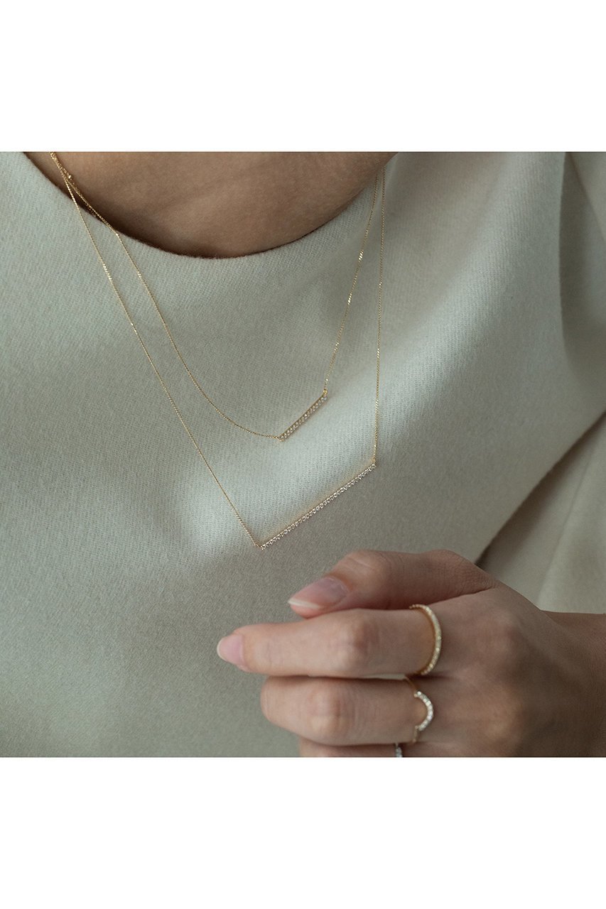 【オールニーク/ALLNIQUE】のLinear Bar long ダイヤモンド ネックレス 人気、トレンドファッション・服の通販 founy(ファニー) 　ファッション　Fashion　レディースファッション　WOMEN　ジュエリー　Jewelry　ネックレス　Necklaces　クール　Cool　コレクション　Collection　シンプル　Simple　ダイヤモンド　Diamond　チェーン　Chain　ネックレス　Necklace　ベーシック　Basic　エレガント 上品　Elegant　NEW・新作・新着・新入荷　New Arrivals　other-4|ID: prp329100004555515 ipo3291000000032196583