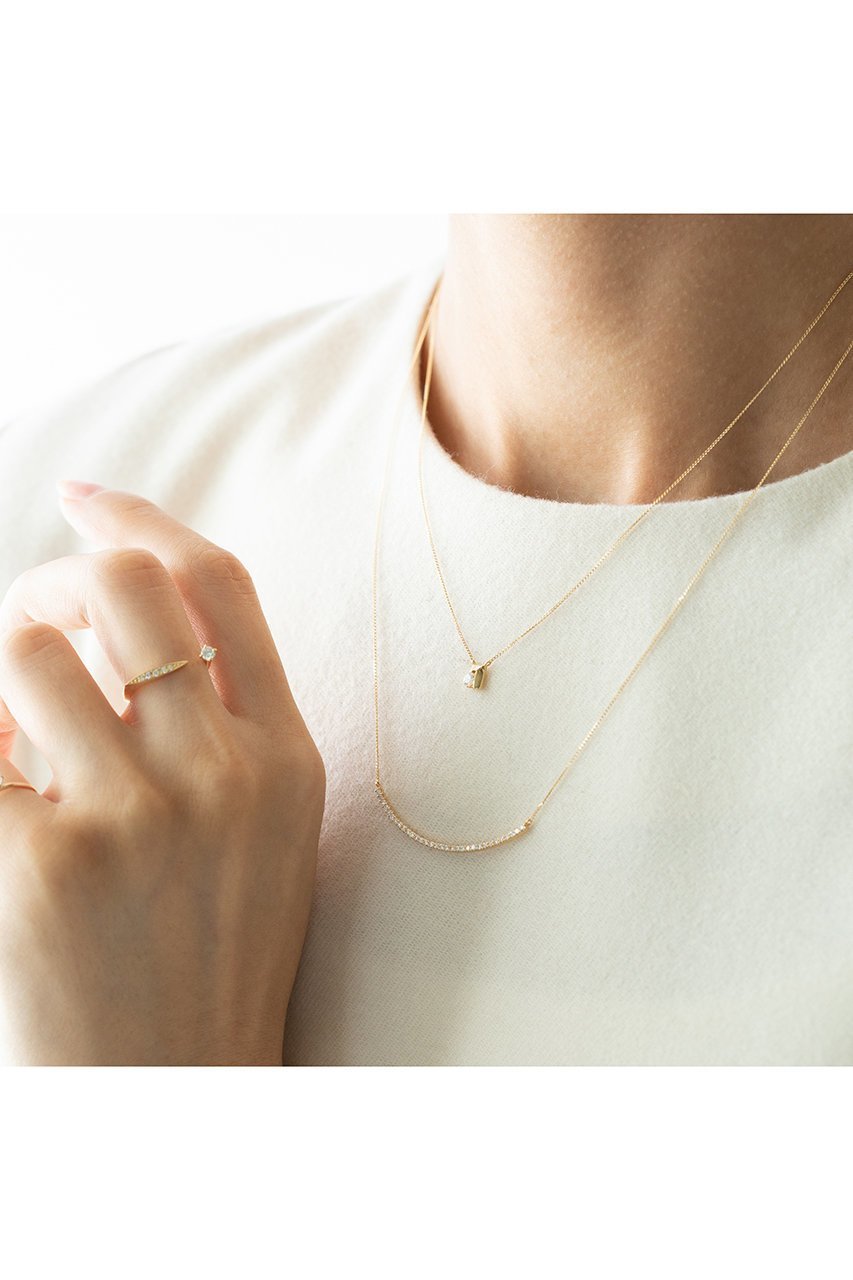 【オールニーク/ALLNIQUE】のLinear Smile long ダイヤモンド ネックレス 人気、トレンドファッション・服の通販 founy(ファニー) 　ファッション　Fashion　レディースファッション　WOMEN　ジュエリー　Jewelry　ネックレス　Necklaces　コレクション　Collection　シンプル　Simple　ダイヤモンド　Diamond　チェーン　Chain　ネックレス　Necklace　ベーシック　Basic　エレガント 上品　Elegant　NEW・新作・新着・新入荷　New Arrivals　other-5|ID: prp329100004555517 ipo3291000000032196593