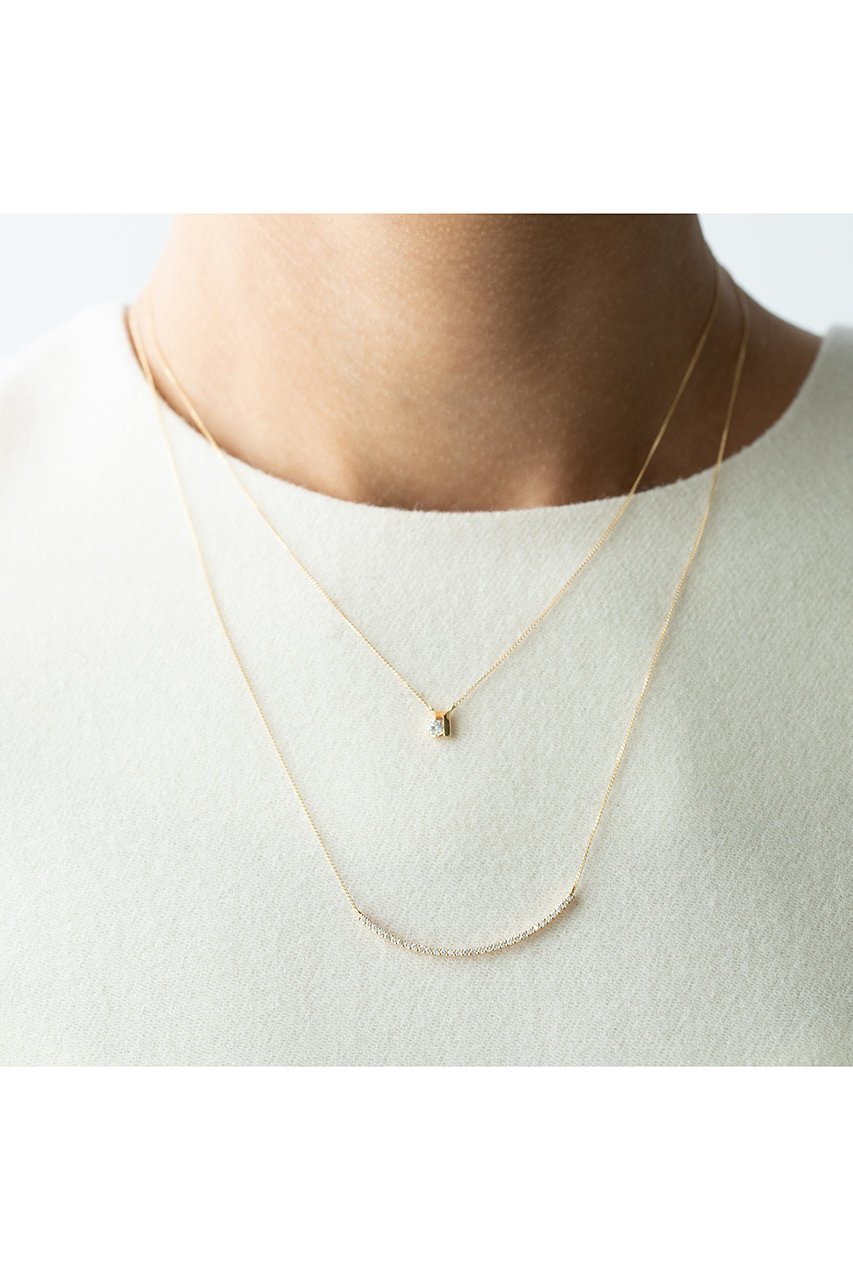 【オールニーク/ALLNIQUE】のLinear Smile long ダイヤモンド ネックレス 人気、トレンドファッション・服の通販 founy(ファニー) ファッション Fashion レディースファッション Fashion for Women ジュエリー Jewelry ネックレス Necklaces & Pendants コレクション Collection, Seasonal Line シンプル Simple, Minimal ダイヤモンド Diamond, Brilliant Cut チェーン Chain, Chain Strap ネックレス Necklace, Pendant Necklace ベーシック Basic, Essential エレガント 上品 Elegant other-4|ID: prp329100004555517 ipo3291000000035954956