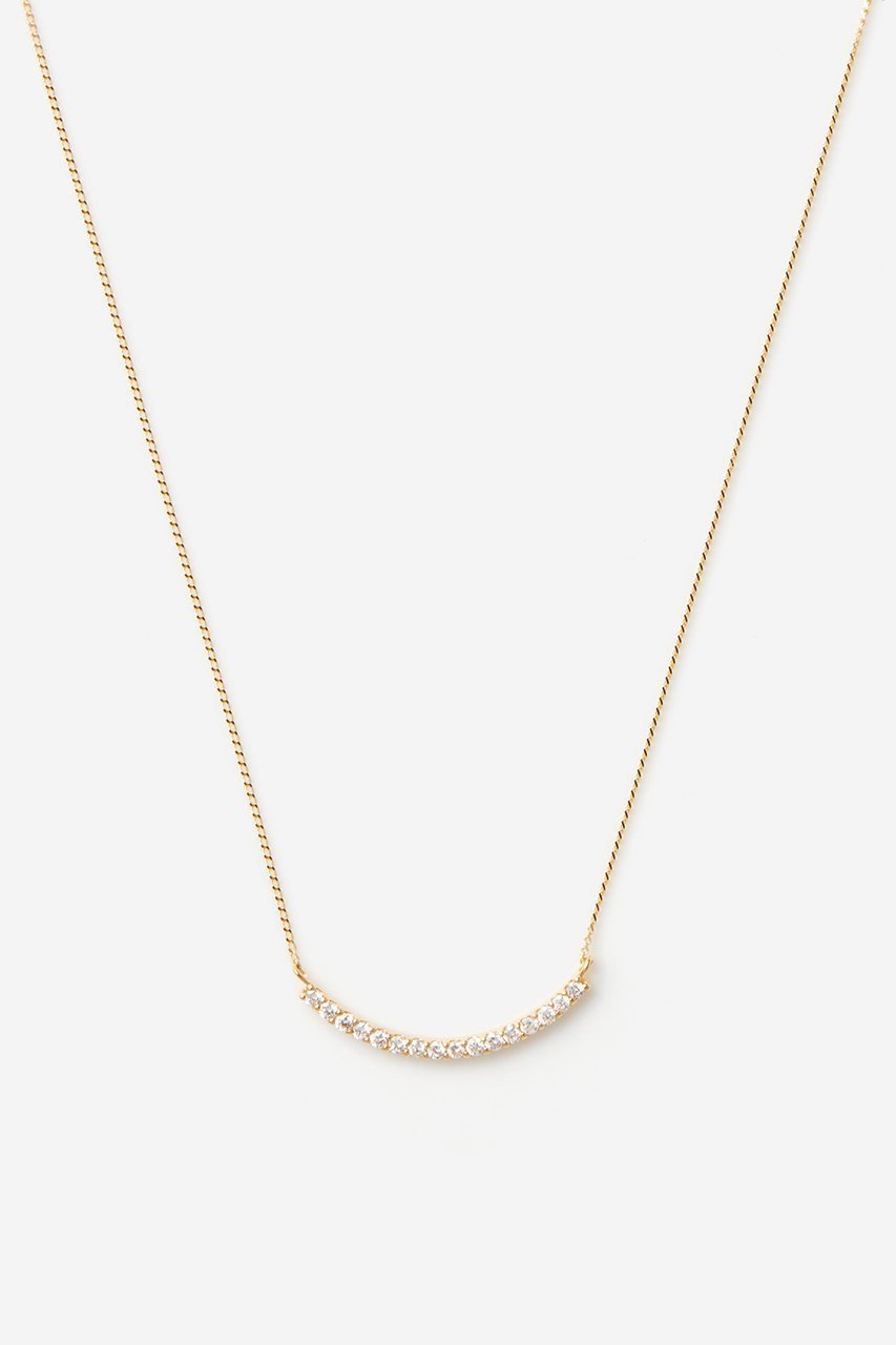 【オールニーク/ALLNIQUE】のLinear Smile short ダイヤモンド ネックレス 人気、トレンドファッション・服の通販 founy(ファニー) 　ファッション　Fashion　レディースファッション　Fashion for Women　ジュエリー　Jewelry　ネックレス　Necklaces & Pendants　コレクション　Collection, Seasonal Line　シンプル　Simple, Minimal　ダイヤモンド　Diamond, Brilliant Cut　チェーン　Chain, Chain Strap　ネックレス　Necklace, Pendant Necklace　ベーシック　Basic, Essential　 other-1|ID: prp329100004555518 ipo3291000000036103177
