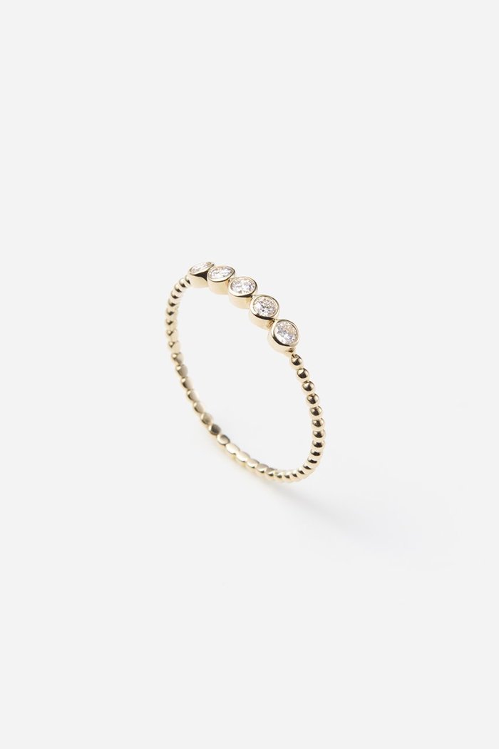 【オールニーク/ALLNIQUE】のLayered Bezel beads ダイヤモンド リング インテリア・キッズ・メンズ・レディースファッション・服の通販 founy(ファニー) https://founy.com/ ファッション Fashion レディースファッション Ladies' Fashion Online クラシカル Classical クラシック Classic ダイヤモンド Diamond |ID: prp329100004555519 ipo3291000000032196598