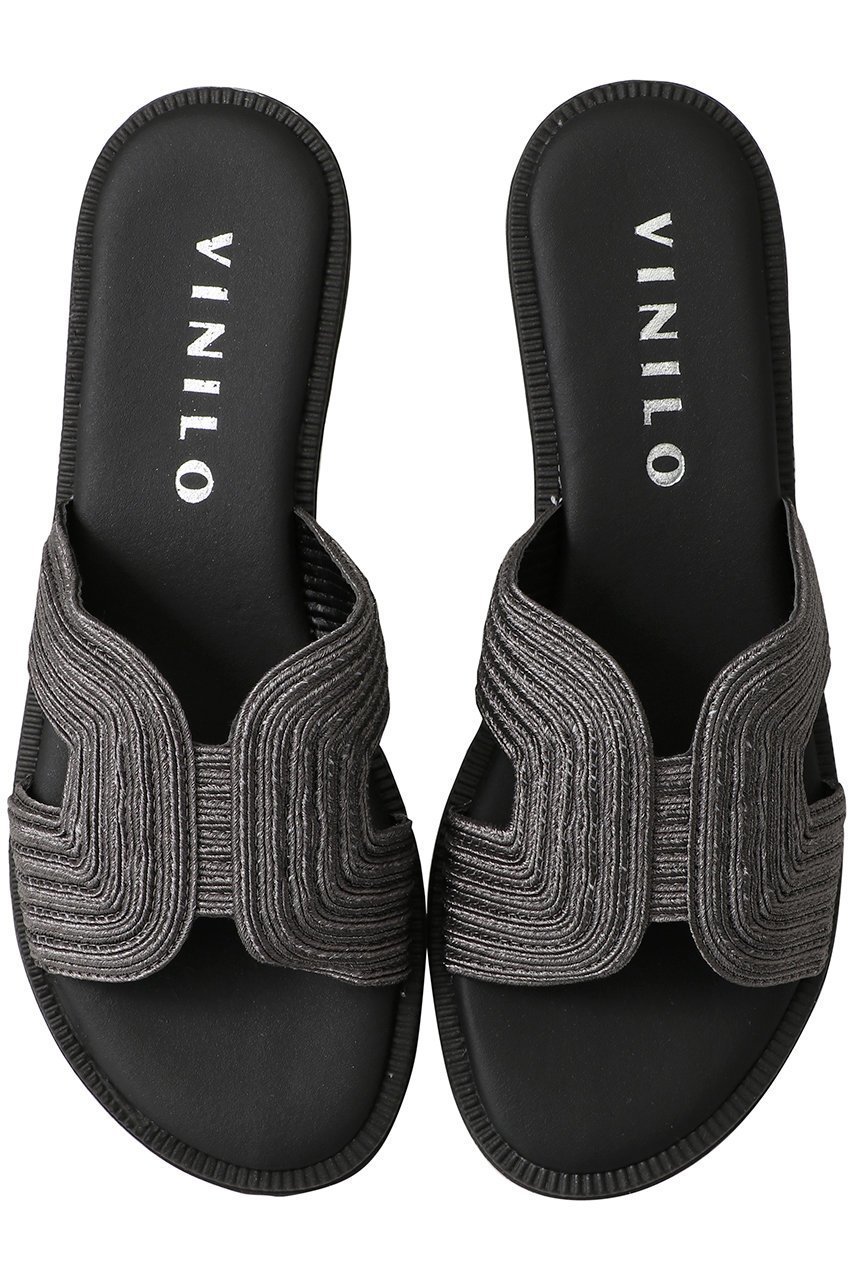 【エリオポール/heliopole】の【VINILO】フラットサンダル インテリア・キッズ・メンズ・レディースファッション・服の通販 founy(ファニー) 　ファッション　Fashion　レディースファッション　Fashion for Women　サンダル　Sandals, Summer Shoes　シンプル　Simple, Minimal　ビーチ　Beach, Seaside　フォルム　Silhouette, Form　フラット　Flat, Flat Shoes　リゾート　Resort, Vacation Style　エレガント 上品　Elegant　夏　Summer　チャコールグレー|ID: prp329100004555521 ipo3291000000035558556