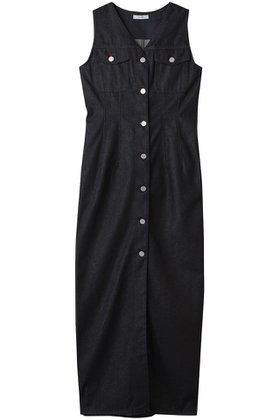 【クラネ/CLANE】 LADY DENIM N/S ONEPIECE/ワンピース人気、トレンドファッション・服の通販 founy(ファニー) ファッション Fashion レディースファッション WOMEN ワンピース Dress チュニック Tunic チュニック Tunic デニム Denim ロング Long NEW・新作・新着・新入荷 New Arrivals 羽織 Haori |ID:prp329100004555525