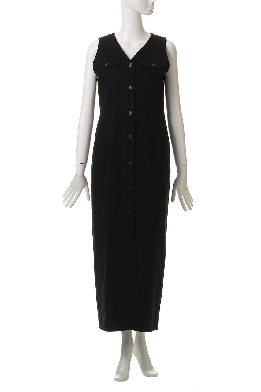 【クラネ/CLANE】のLADY DENIM N/S ONEPIECE/ワンピース 人気、トレンドファッション・服の通販 founy(ファニー) 　ファッション　Fashion　レディースファッション　WOMEN　ワンピース　Dress　チュニック　Tunic　チュニック　Tunic　デニム　Denim　ロング　Long　NEW・新作・新着・新入荷　New Arrivals　羽織　Haori　other-2|ID: prp329100004555525 ipo3291000000032196641