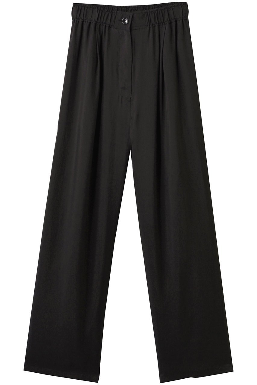 【クラネ/CLANE】のSHEER AIRY PANTS/パンツ インテリア・キッズ・メンズ・レディースファッション・服の通販 founy(ファニー) 　ファッション　Fashion　レディースファッション　WOMEN　パンツ　Pants　おすすめ　Recommend　シアー　Sheer　ストレート　Straight　トレンド　Trend　ワイド　Wide　今季　This Season　NEW・新作・新着・新入荷　New Arrivals　BLACK|ID: prp329100004555530 ipo3291000000032196676