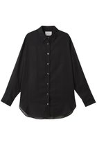 【ミディウミソリッド/MIDIUMISOLID / MEN】の【MEN】sheer voile basic shirt シャツ black|ID: prp329100004555531 ipo3291000000036015417