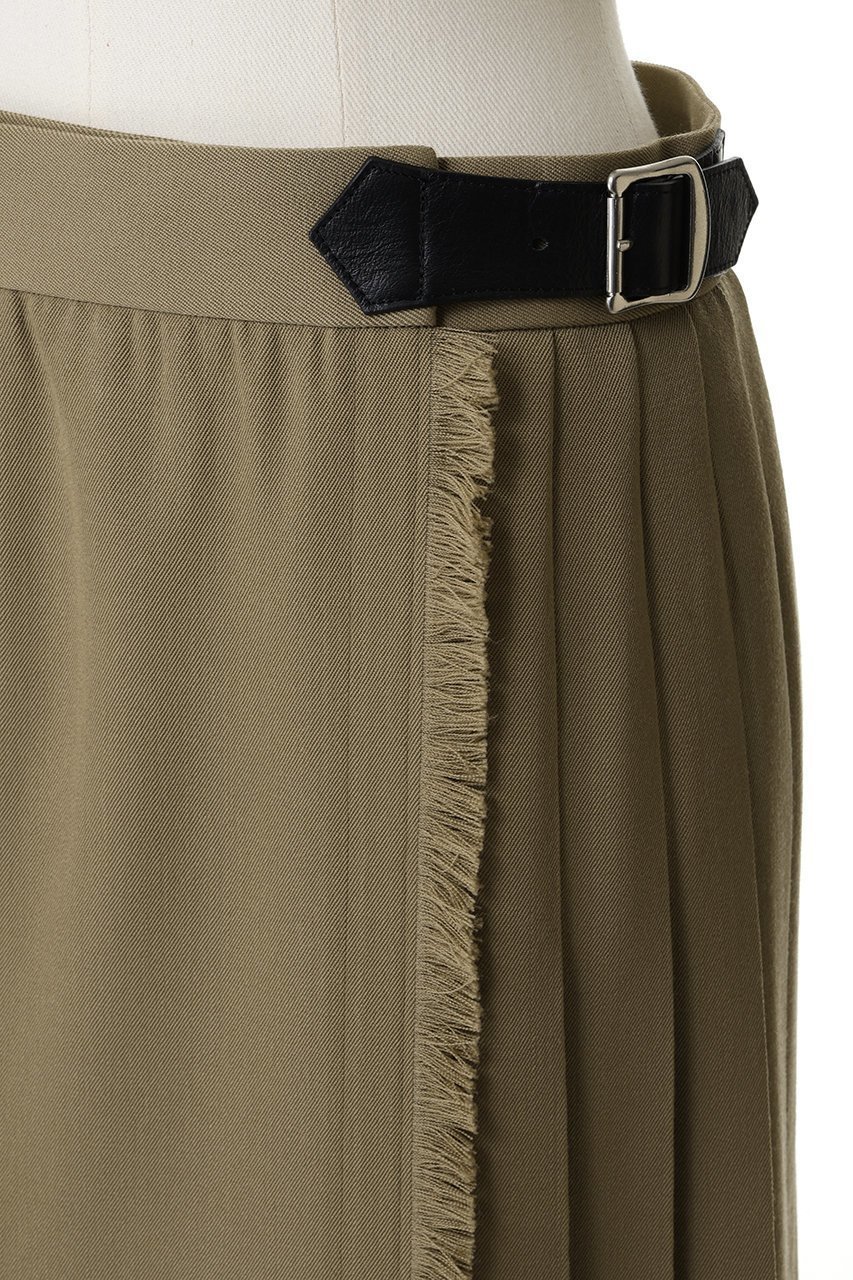 【ブラミンク/BLAMINK】のプリーツスカート 人気、トレンドファッション・服の通販 founy(ファニー) 　ファッション　Fashion　レディースファッション　Fashion for Women　スカート　Skirts　プリーツスカート / 上品フェミニンスタイル　Pleated Skirts　エレガント 上品　Elegant　フロント　Front, Front Design　プリーツ　Pleats, Pleated　ラップ　Wrap, Wrap Design　ロング　Long, Long-Length　新作・新入荷　New Arrivals / New In　other-5|ID: prp329100004555534 ipo3291000000034535632