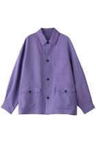 【ブラミンク/BLAMINK】のレギュラーカラーカバーオール 人気、トレンドファッション・服の通販 founy(ファニー) ファッション Fashion レディースファッション WOMEN アウター Coat Outerwear ジャケット Jackets ジャケット Jacket ペーパー Paper エレガント 上品 Elegant NEW・新作・新着・新入荷 New Arrivals 羽織 Haori thumbnail ライラック|ID: prp329100004555535 ipo3291000000032196715