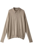 【ブラミンク/BLAMINK】のシルクコットン18Gレギュラーロングスリーブ ベージュ|ID:prp329100004555538
