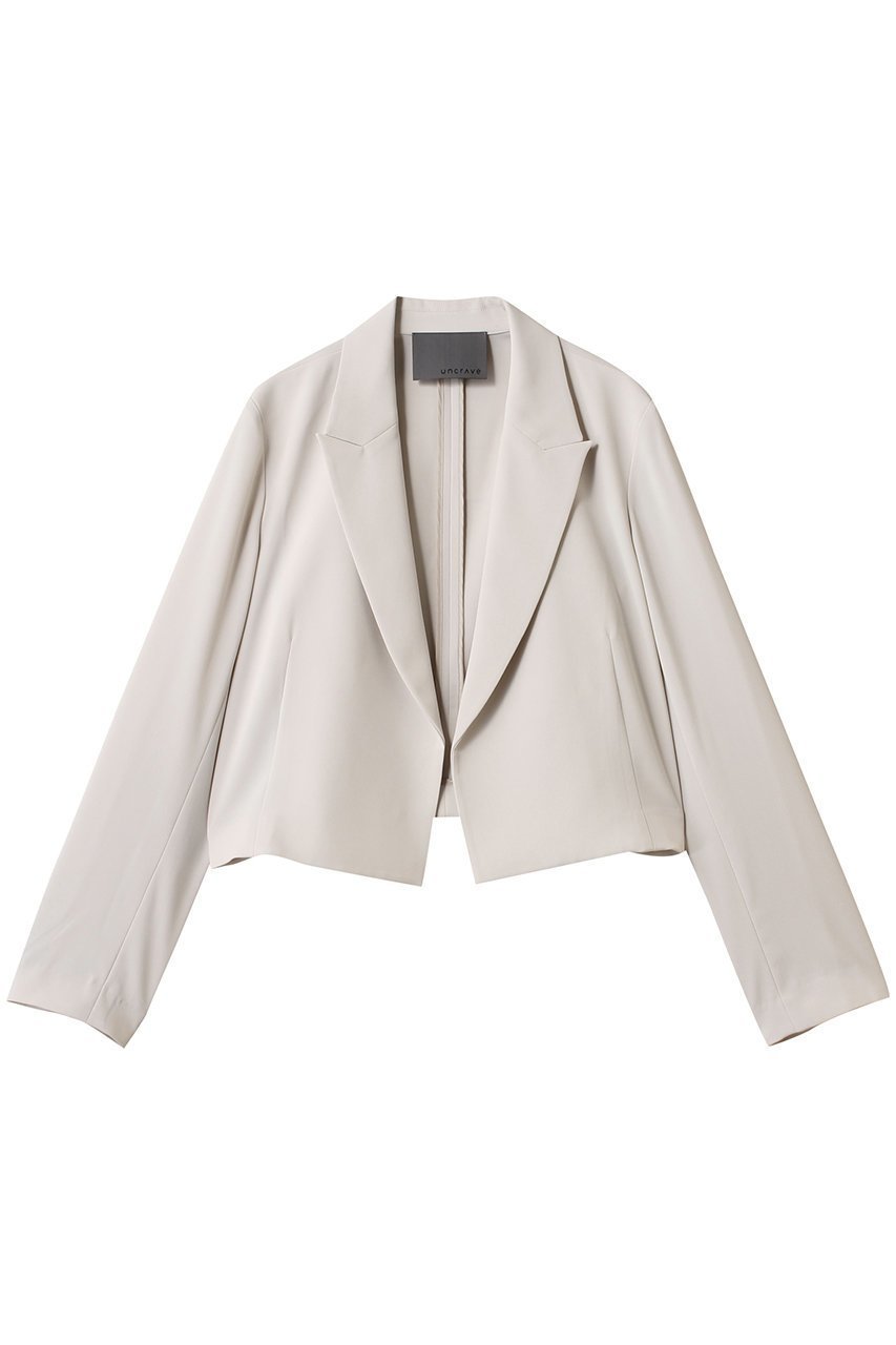【アンクレイヴ/uncrave】のクールタッチツイル ショートジャケット 人気、トレンドファッション・服の通販 founy(ファニー) 　ファッション　Fashion　レディースファッション　Fashion for Women　アウター　Coat / Outerwear Collection　レディースジャケット・軽アウター　Jackets　おすすめ　Recommended / Our Picks　カーディガン　Cardigan, Knitwear　ショート　Short, Short Length　ジャケット　Jacket, Outerwear　ストレッチ　Stretch, Stretchy Fabric　セットアップ　Set-Up, Coordinated Outfit　ツイル　Twist, Twisted Detail　トレンド　Trend, Trending Now　マニッシュ　Mannish, Boyish　再入荷　Restock / Back in Stock　夏　Summer　 other-1|ID: prp329100004555545 ipo3291000000036180776