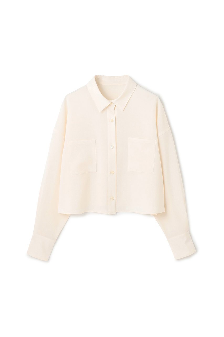 【アンクレイヴ/uncrave】の【5/28 12:00販売開始】ドライタッチトロ ショートシャツ 人気、トレンドファッション・服の通販 founy(ファニー) 　ファッション　Fashion　レディースファッション　WOMEN　トップス・カットソー　Tops/Tshirt　シャツ/ブラウス　Shirts/Blouses　ショート　Short　スリーブ　Sleeve　センター　Center　トレンド　Trend　ドロップ　Drop　パッチ　Patch　ポケット　Pocket　定番　Standard　NEW・新作・新着・新入荷　New Arrivals　洗える　Washable　 other-1|ID: prp329100004555548 ipo3291000000032196801