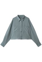 【アンクレイヴ/uncrave】のドライタッチトロ ショートシャツ アッシュブルー|ID: prp329100004555548 ipo3291000000036393745