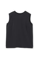 【アンクレイヴ/uncrave】の【5/28 12:00販売開始】クールタッチツイル スリットブラウス ブラック|ID:prp329100004555550