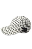 【クルニ/CULLNI】の【UNISEX】チェックレザーエンブレムキャップ 人気、トレンドファッション・服の通販 founy(ファニー) ファッション Fashion レディースファッション WOMEN 帽子 Hats ユニセックス Unisex キャップ Cap チェック Check パッチ Patch エレガント 上品 Elegant 帽子 Hat |ID:prp329100004555551