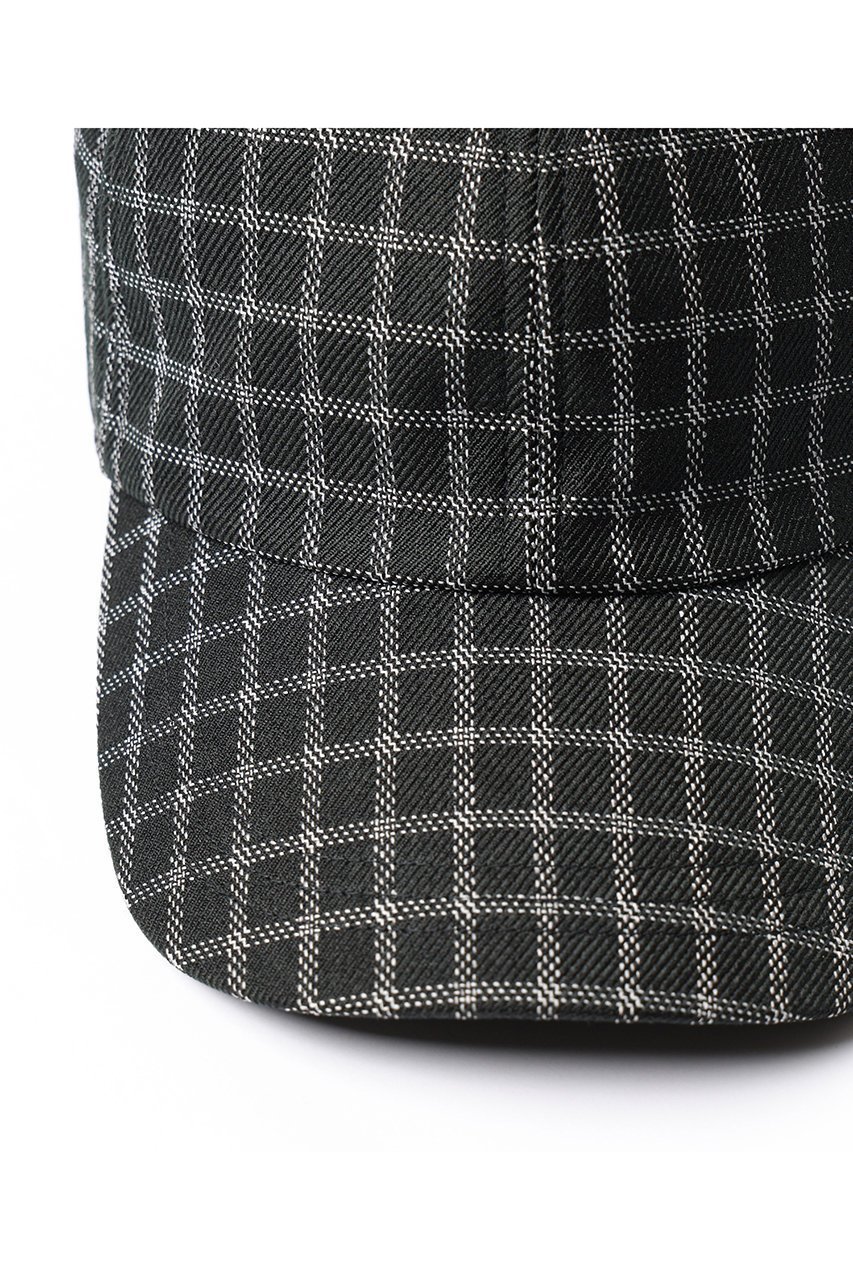 【クルニ/CULLNI】の【UNISEX】チェックレザーエンブレムキャップ 人気、トレンドファッション・服の通販 founy(ファニー) 　ファッション　Fashion　レディースファッション　WOMEN　帽子　Hats　ユニセックス　Unisex　キャップ　Cap　チェック　Check　パッチ　Patch　エレガント 上品　Elegant　帽子　Hat　NEW・新作・新着・新入荷　New Arrivals　other-2|ID: prp329100004555551 ipo3291000000032196827