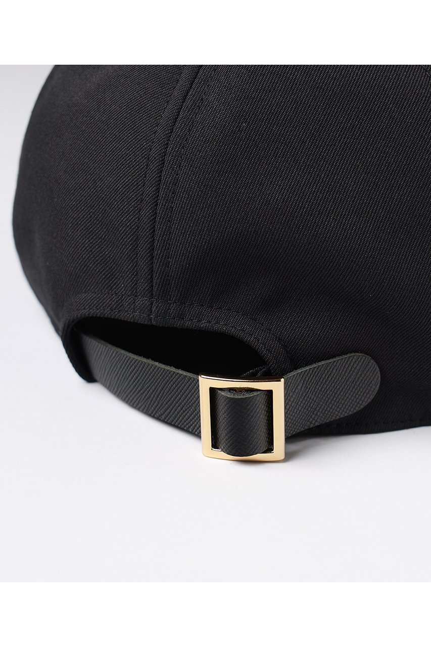 【クルニ/CULLNI】の【UNISEX】ウールギャバジンレザーエンブレムキャップ 人気、トレンドファッション・服の通販 founy(ファニー) 　ファッション　Fashion　レディースファッション　WOMEN　帽子　Hats　ユニセックス　Unisex　キャップ　Cap　シンプル　Simple　ストレッチ　Stretch　パッチ　Patch　フィット　Fit　フォルム　Form　帽子　Hat　NEW・新作・新着・新入荷　New Arrivals　other-4|ID: prp329100004555552 ipo3291000000032196840