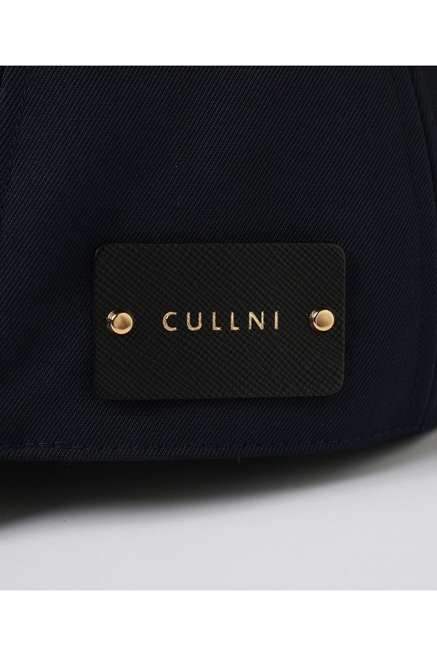 【クルニ/CULLNI】のウールギャバジンレザーエンブレムキャップ 人気、トレンドファッション・服の通販 founy(ファニー) 　ファッション　Fashion　レディースファッション　Fashion for Women　キャップ&ハット　Hats & Caps　ユニセックス　Unisex, Genderless　キャップ　Cap, Baseball Cap　シンプル　Simple, Minimal　ストレッチ　Stretch, Stretchy Fabric　パッチ　Patch, Appliqué　フィット　Fit, Slim Fit　フォルム　Silhouette, Form　帽子　Hat, Headwear　other-3|ID: prp329100004555552 ipo3291000000034921622
