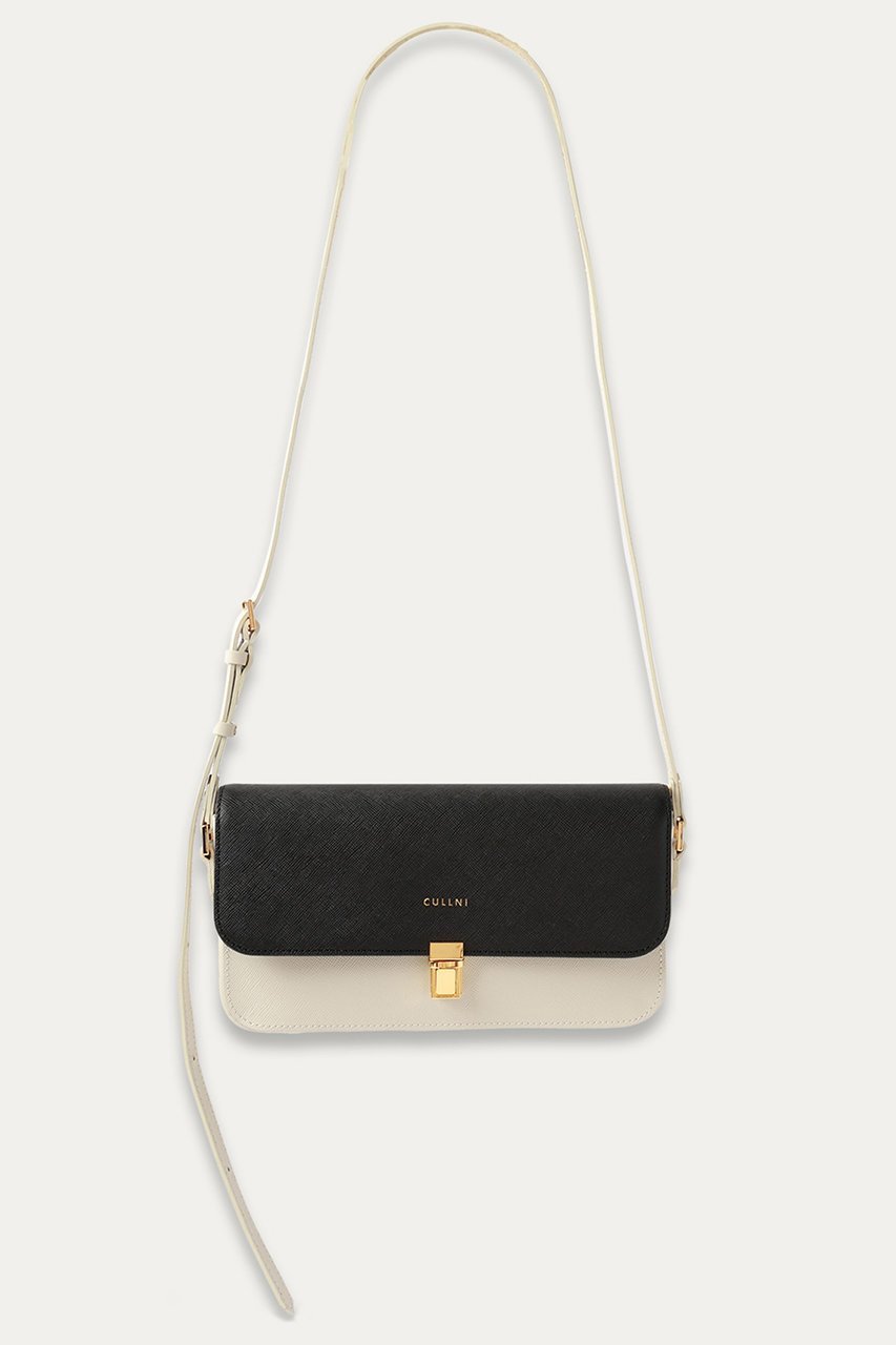 【クルニ/CULLNI】の【UNISEX】Horizontal ミニショルダーバッグ インテリア・キッズ・メンズ・レディースファッション・服の通販 founy(ファニー) 　ファッション　Fashion　レディースファッション　WOMEN　バッグ　Bag　ユニセックス　Unisex　バランス　Balance　フェイクスエード　Faux Suede　フラップ　Flap　ポケット　Pocket　モダン　Modern　エレガント 上品　Elegant　NEW・新作・新着・新入荷　New Arrivals　マッシュルーム|ID: prp329100004555553 ipo3291000000032196843