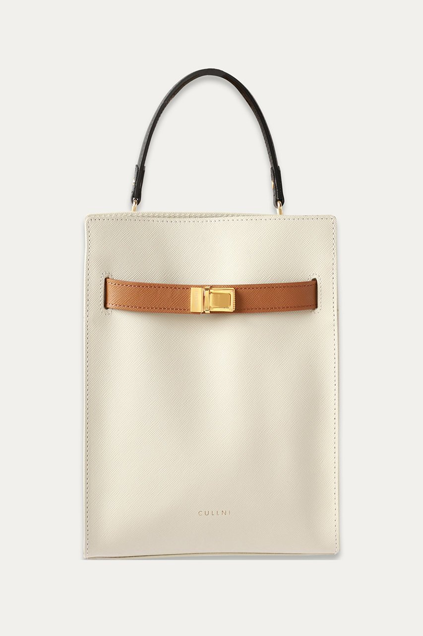 【クルニ/CULLNI】の【UNISEX】Clasp lock ベルトハンドバッグ インテリア・キッズ・メンズ・レディースファッション・服の通販 founy(ファニー) 　ファッション　Fashion　レディースファッション　WOMEN　バッグ　Bag　ベルト　Belts　ユニセックス　Unisex　ハンドバッグ　Handbag　フェイクスエード　Faux Suede　ポケット　Pocket　エレガント 上品　Elegant　NEW・新作・新着・新入荷　New Arrivals　マッシュルーム|ID: prp329100004555554 ipo3291000000032196855